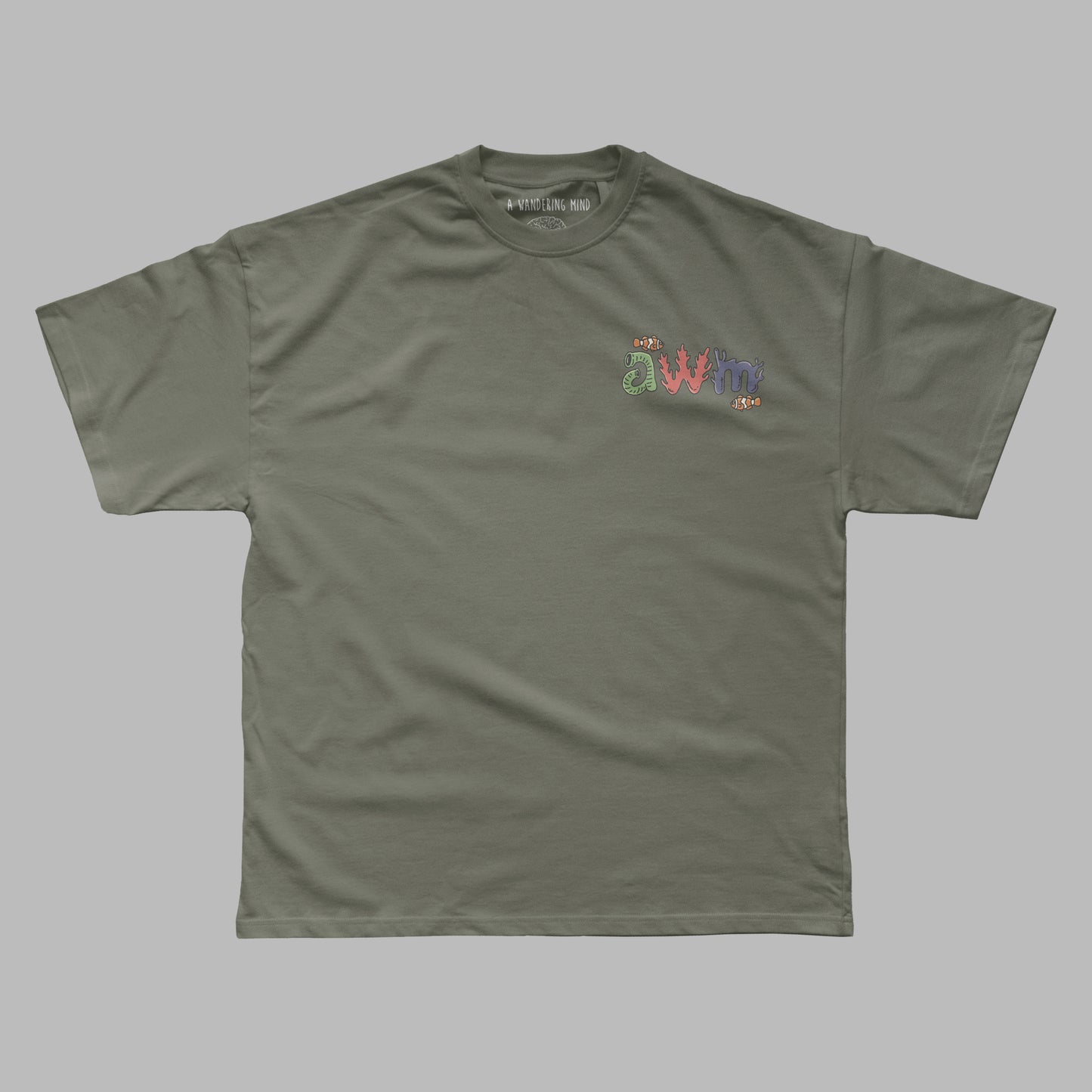 Reef Monoline Tee (Olive)