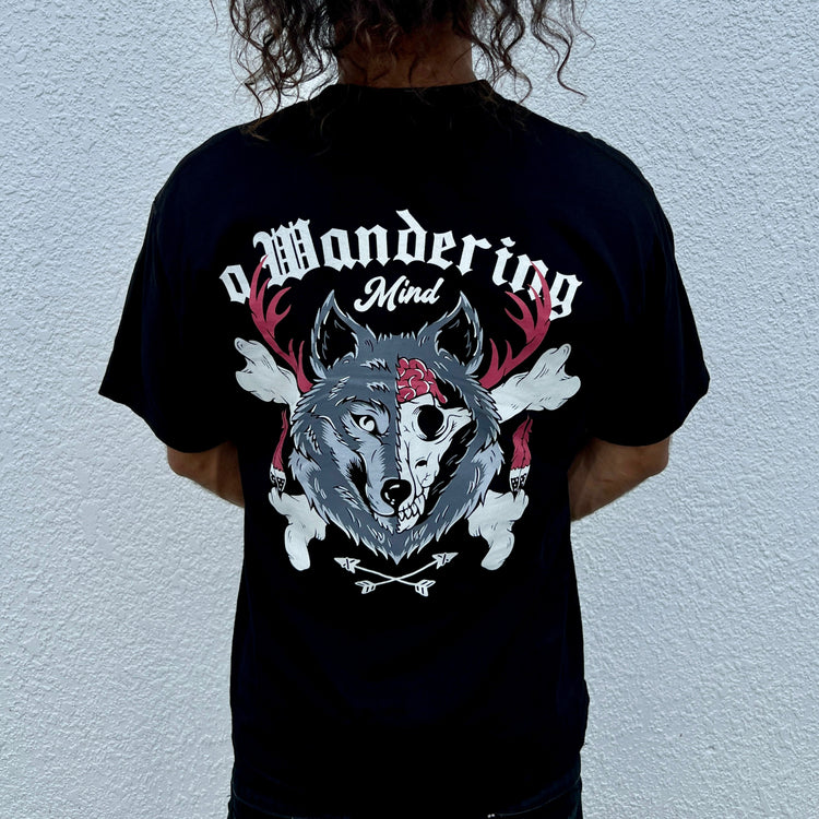 The Wolf Tee (Black)