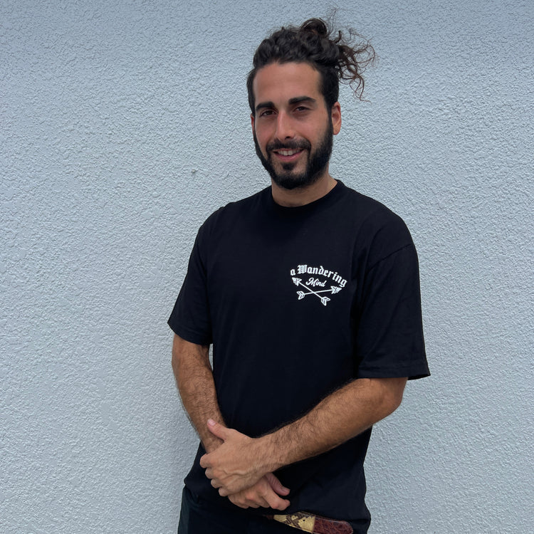 The Wolf Tee (Black)
