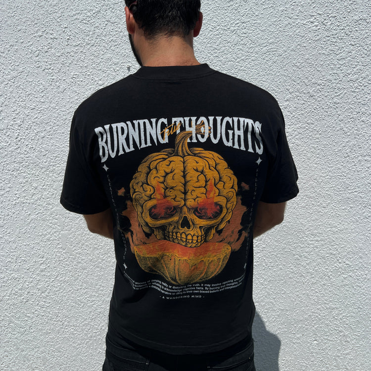 Burning Thoughts Tee (Black)