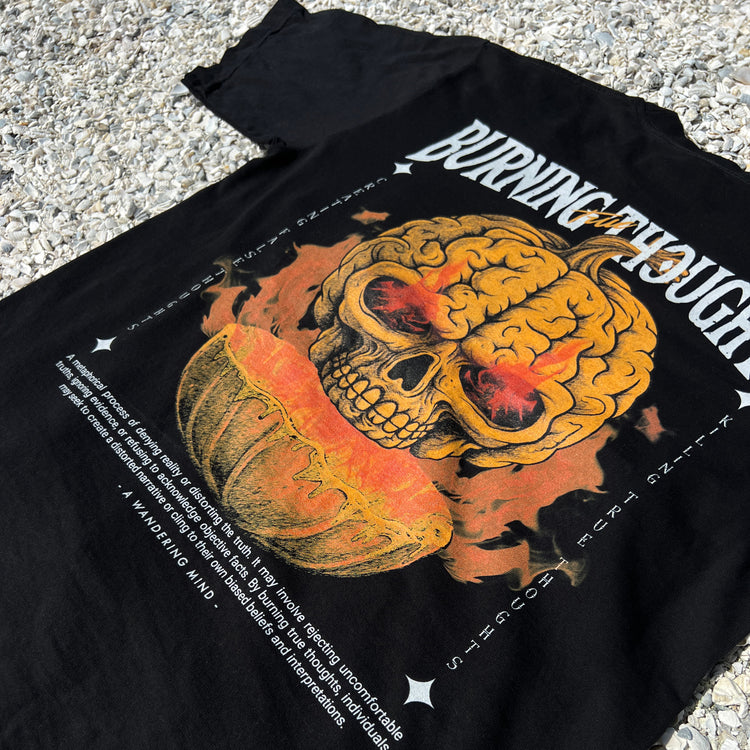 Burning Thoughts Tee (Black)