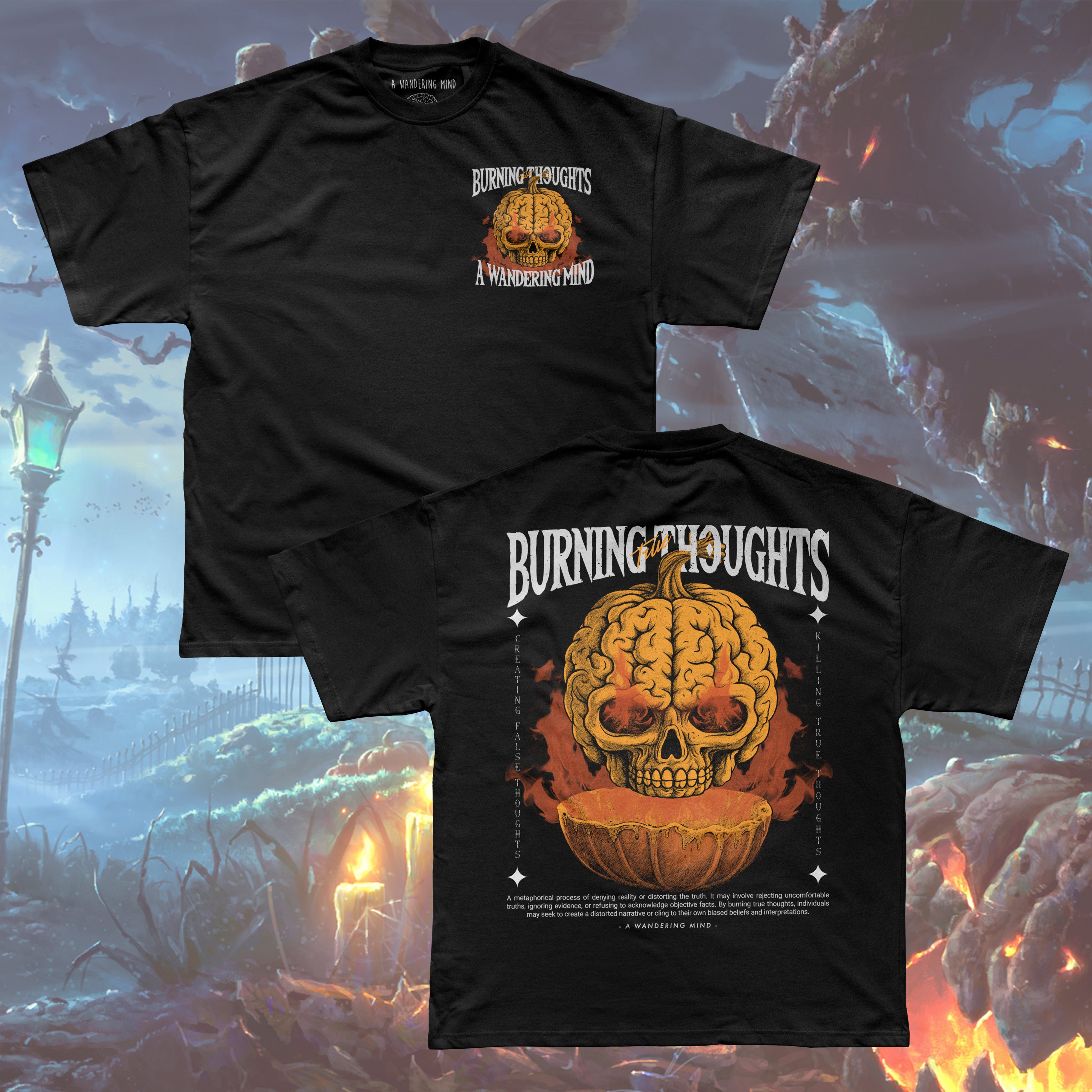 Burning True Thoughts Tee