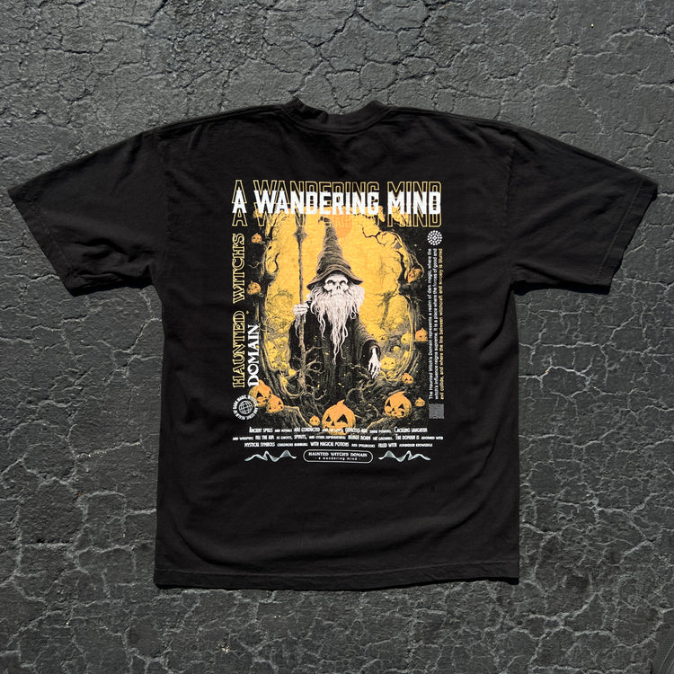 Haunted Witch's Domain Tee (Black)