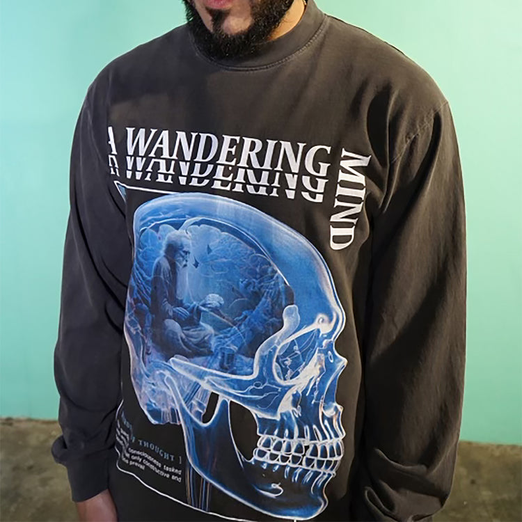 Warden of Thought Long Sleeve (Vintage Black)