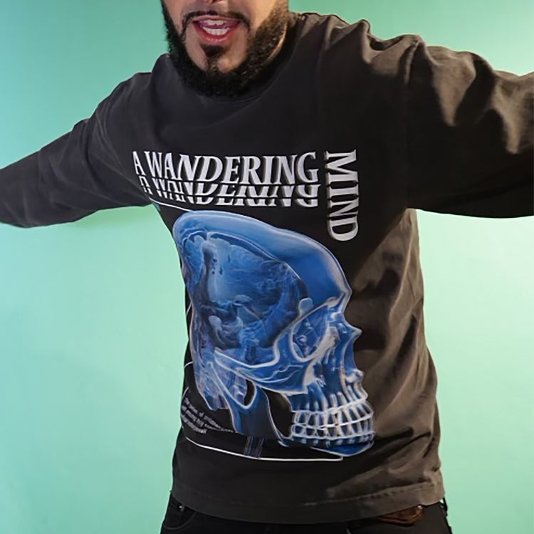 Warden of Thought Long Sleeve (Vintage Black)