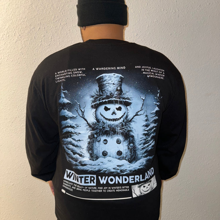 Winter Wonderland Tee (Black)
