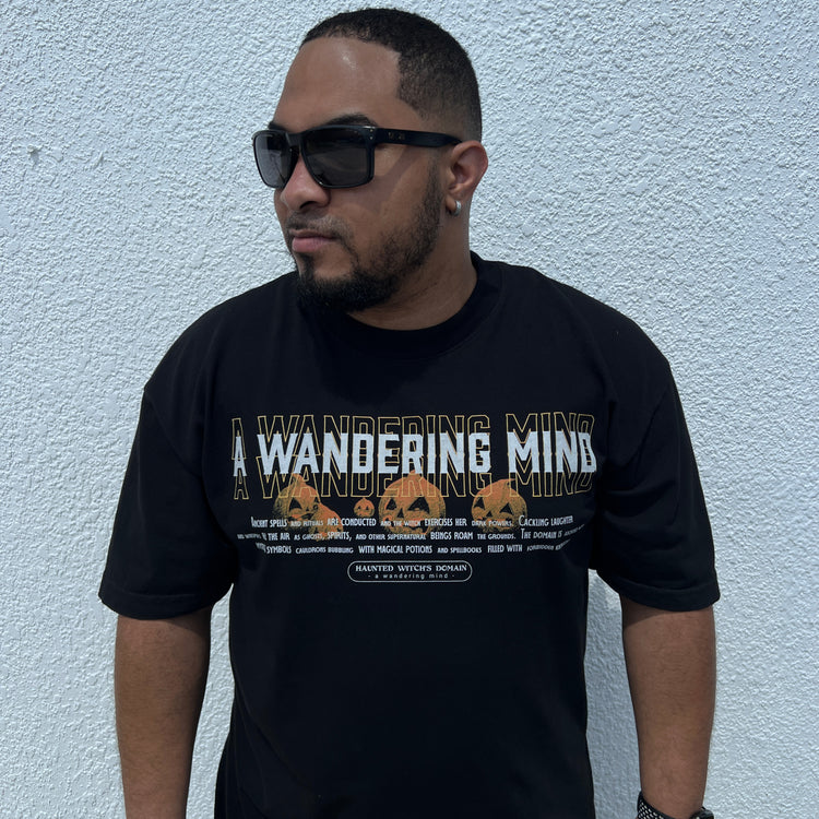 Haunted Witch's Domain Tee (Black)