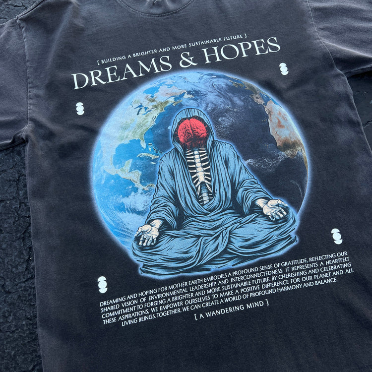 Dreams & Hopes Tee (Vintage Black)