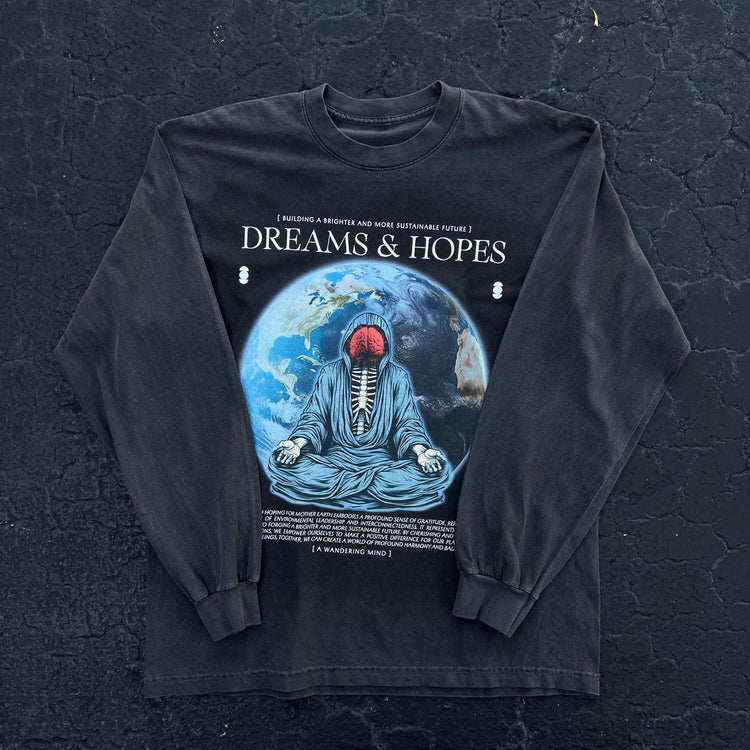 Dreams & Hopes Long Sleeve (Vintage Black)