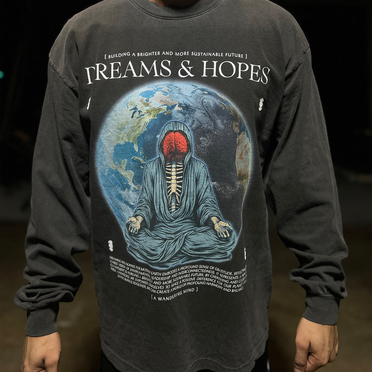 Dreams & Hopes Long Sleeve (Vintage Black)
