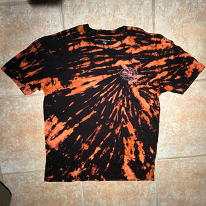 Basic Brain Logo T-Shirt (Pink) - REVERSE DYE