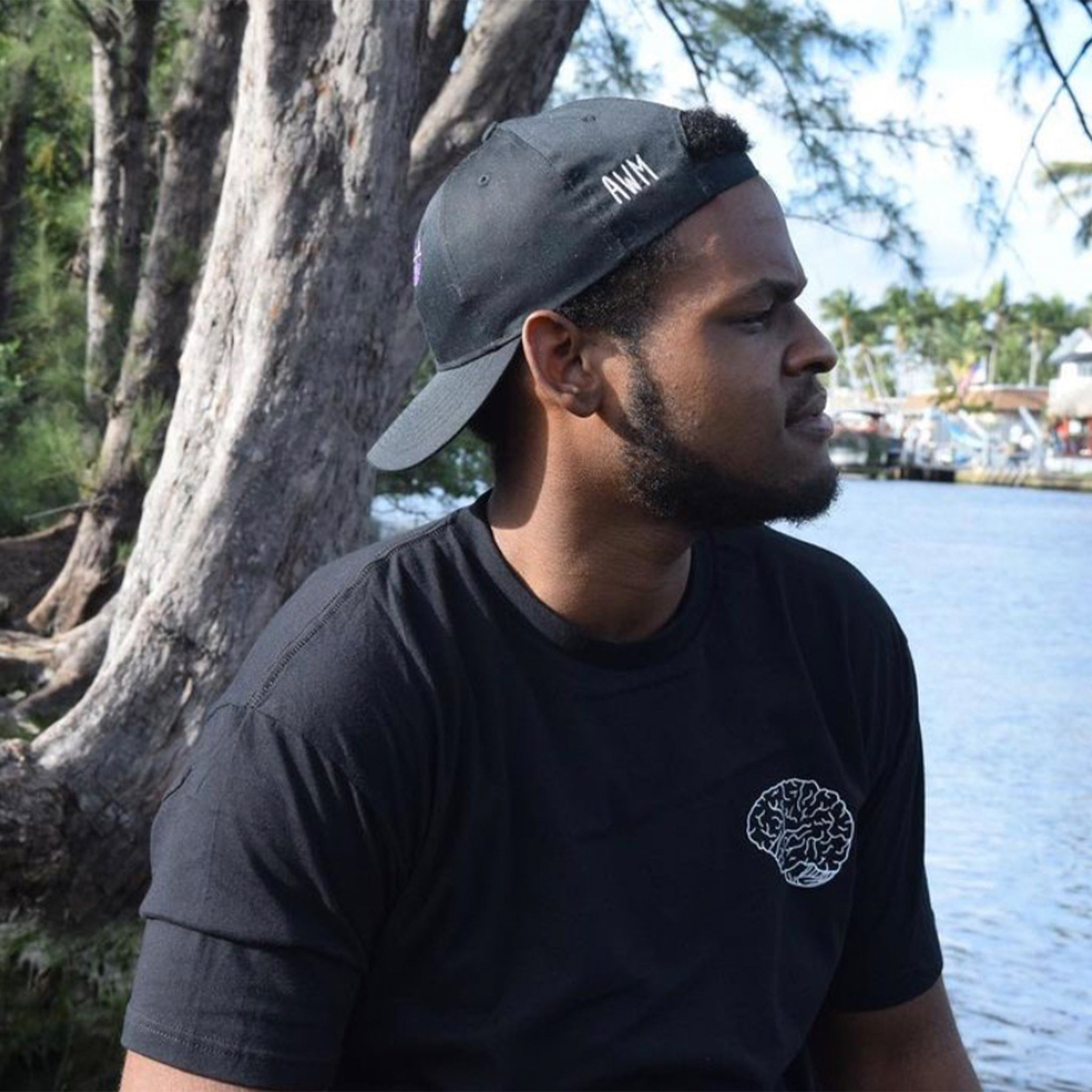 Basic Brain Logo T-Shirt (White)